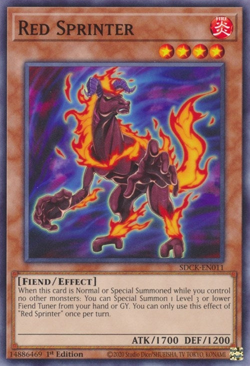 Image for Red Sprinter (SDCK-EN011) (SDCK) - YuGiOh