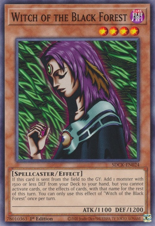 Image for Witch of the Black Forest (SDCK-EN024) (SDCK) - YuGiOh