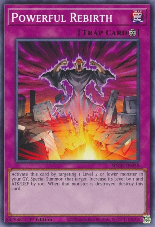 Image for Powerful Rebirth (SDCK-EN038) (SDCK) - YuGiOh