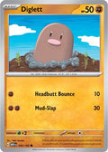 Image for Diglett (050/165) (MEW) - Pokemon