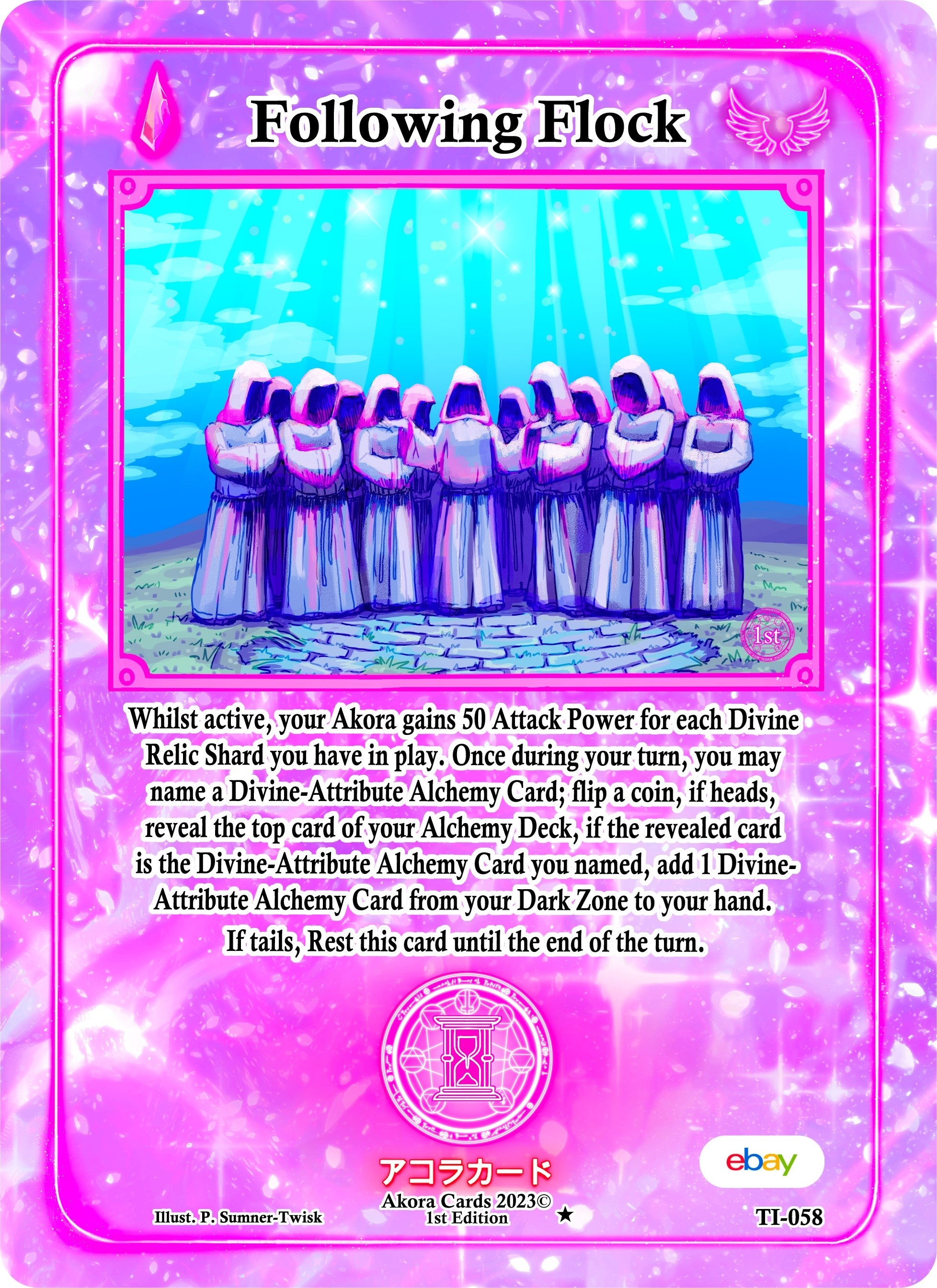 Following Flock (TI-058) (Trials of Ikithia [eBay 1st Edition])