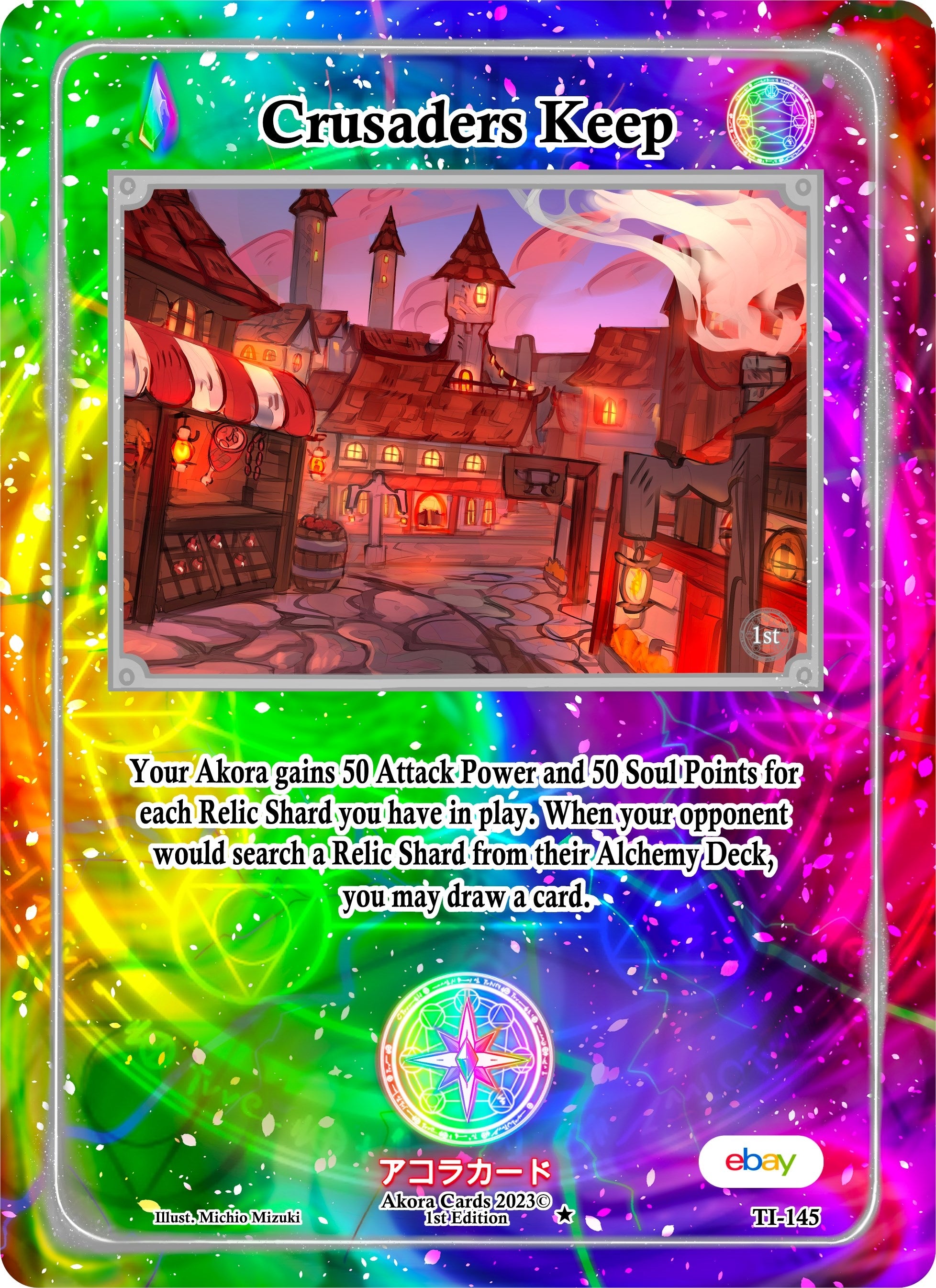 Image for Crusaders Keep (TI-145) (Trials of Ikithia [eBay 1st Edition]) - Akora TCG