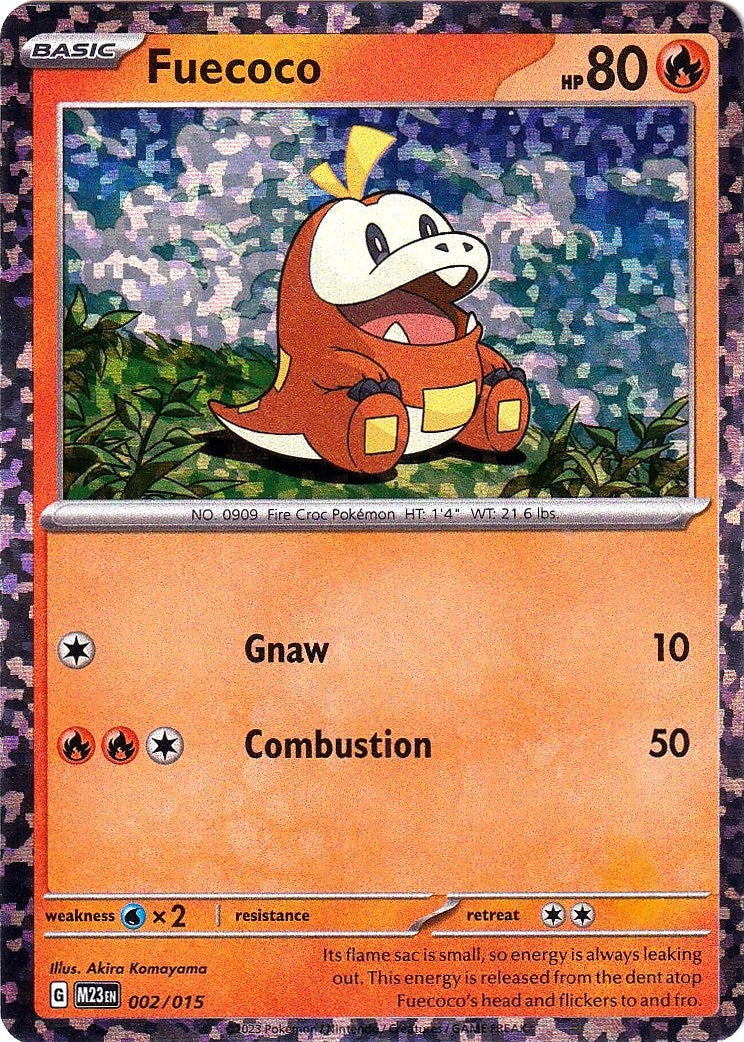 Image for Fuecoco (002/015) (M23) - Pokemon