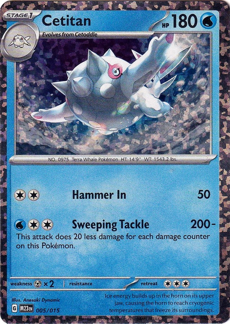 Image for Cetitan (005/015) (M23) - Pokemon