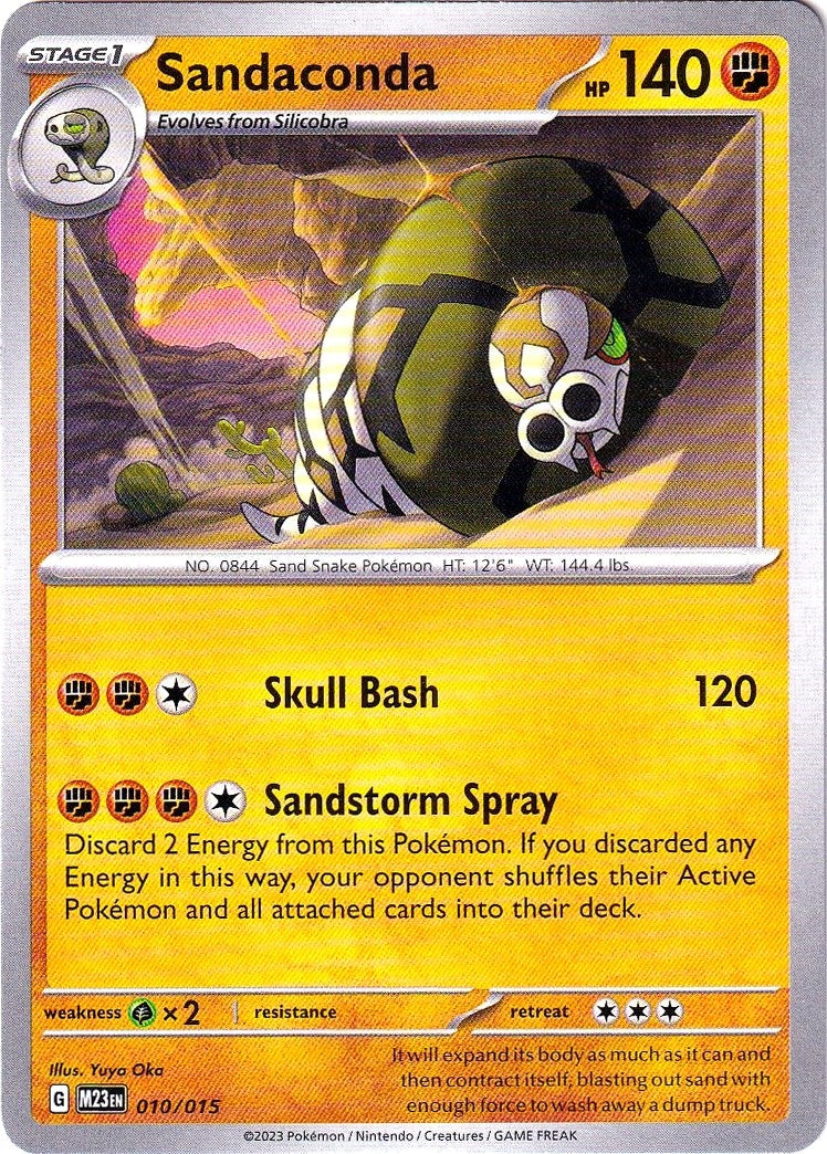 Image for Sandaconda (010/015) (M23) - Pokemon