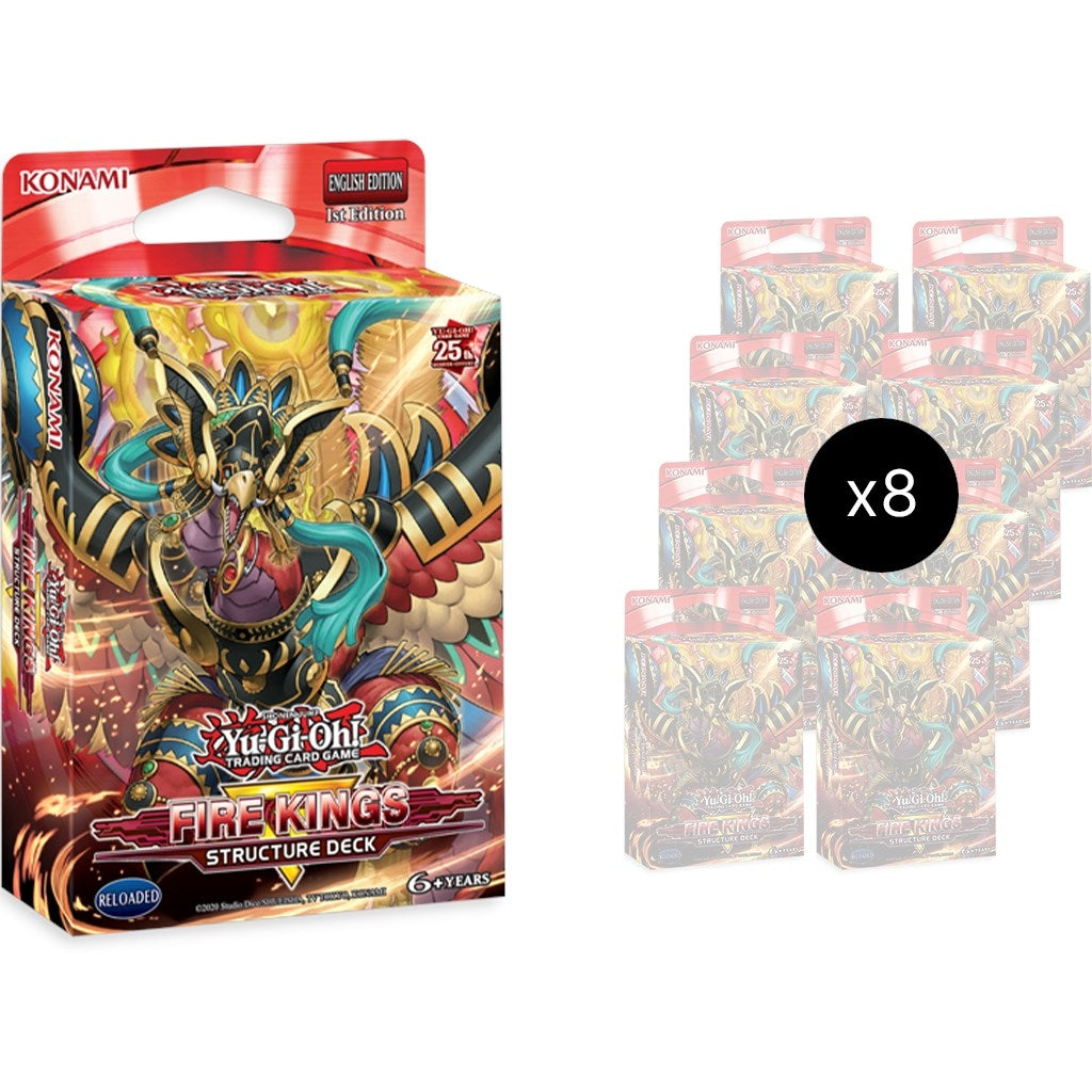 Fire Kings Structure Deck Display [1st Edition]