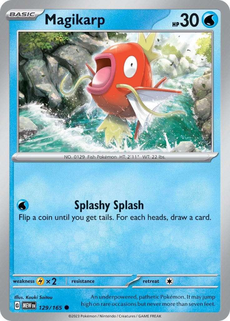 Image for Magikarp (129/165) (MEW) - Pokemon