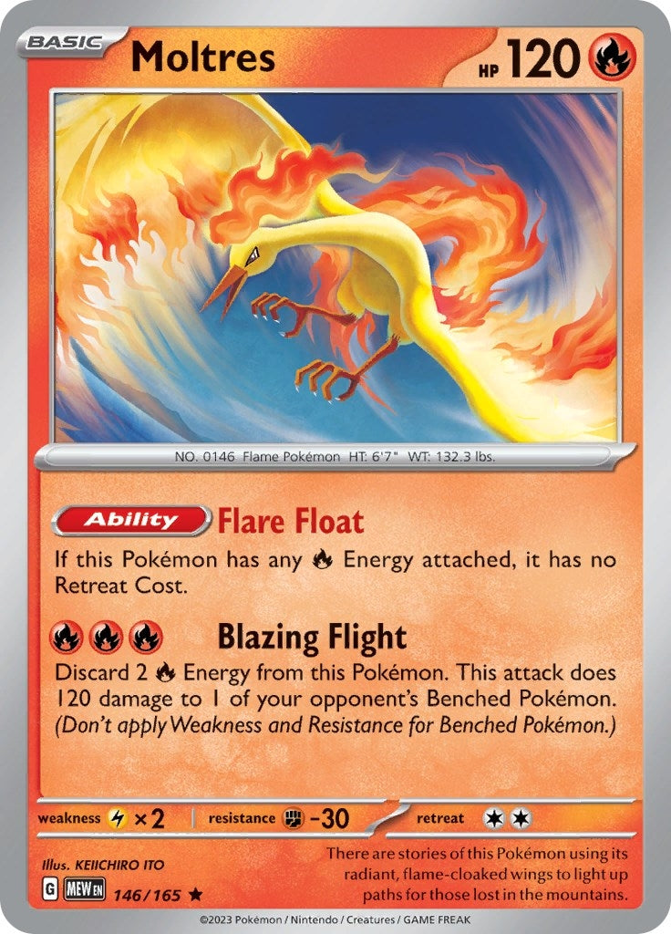 Image for Moltres (146/165) (MEW) - Pokemon
