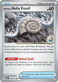 Image for Antique Helix Fossil (153/165) (MEW) - Pokemon