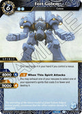 Image for Fort Golem (ST06-005) (Starter Deck 06: Bodies of Steel) - Battle Spirits Saga