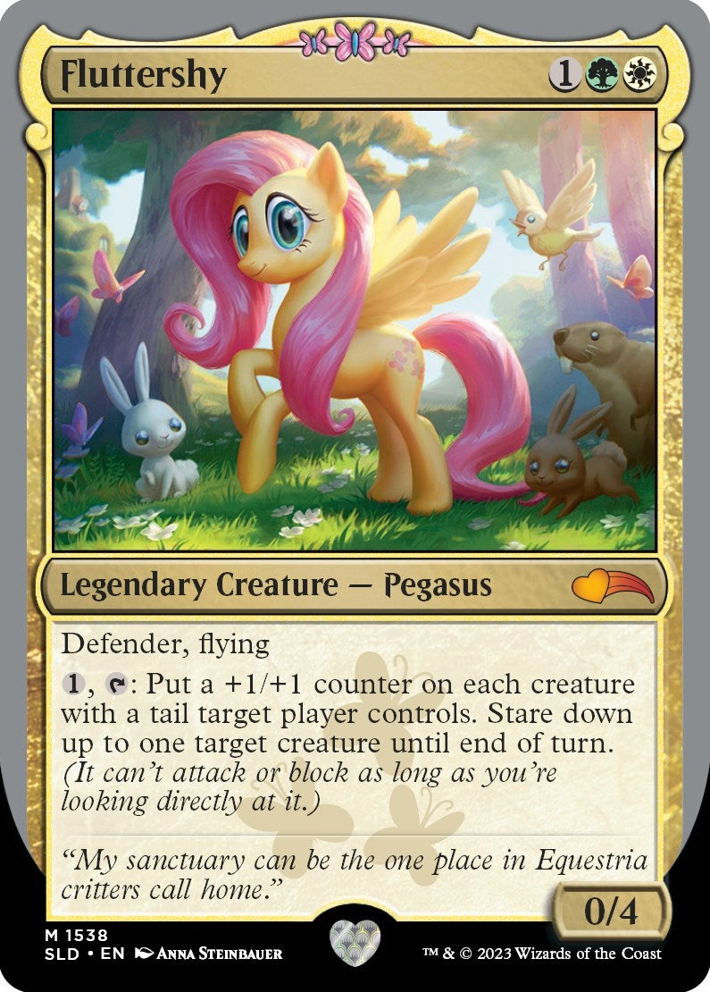 Image for Fluttershy (1538) (Secret Lair Drop Series) - Magic: The Gathering
