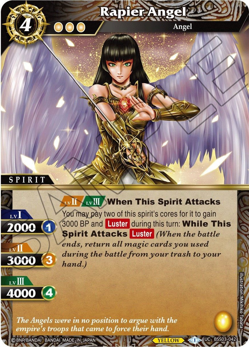 Image for Rapier Angel (BSS03-042) (Aquatic Invaders) - Battle Spirits Saga