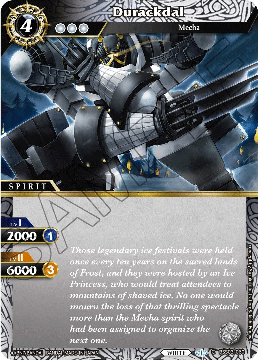Image for Durackdal (BSS03-060) (Aquatic Invaders) - Battle Spirits Saga
