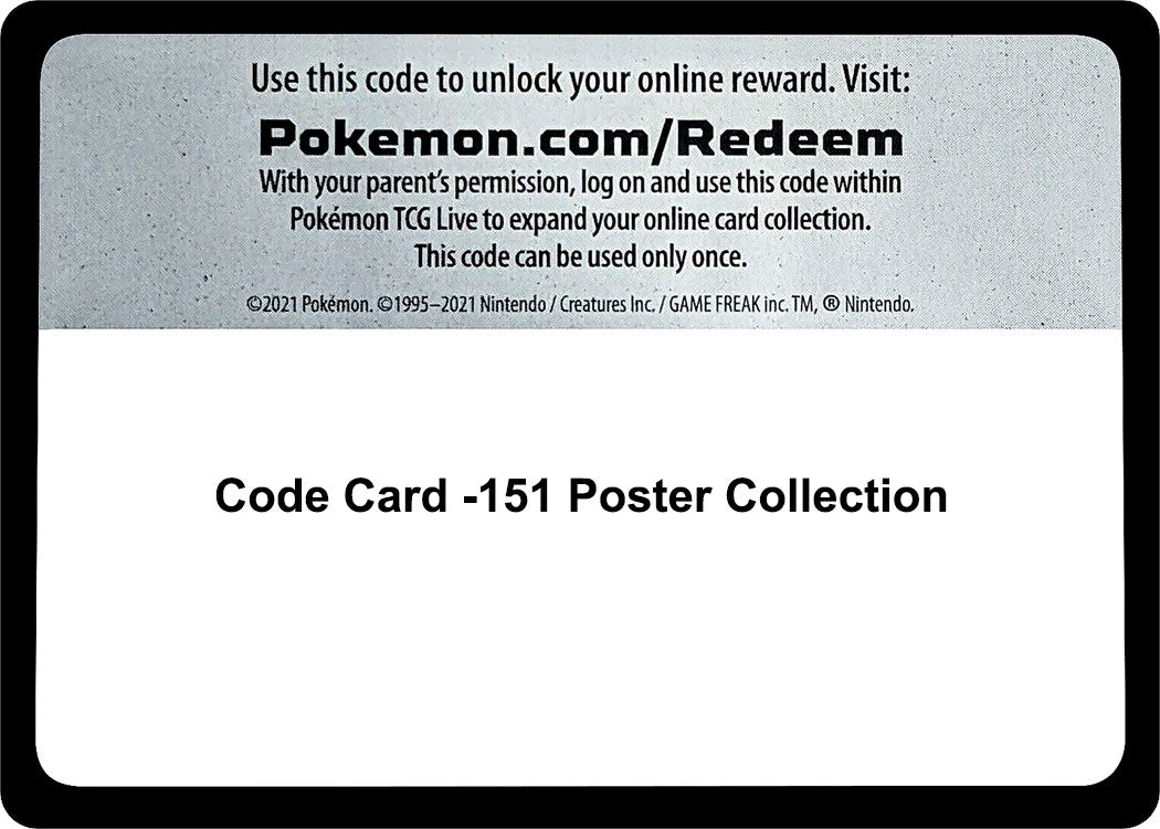 Image for Code Card -151 Poster Collection (MEW) - Pokemon