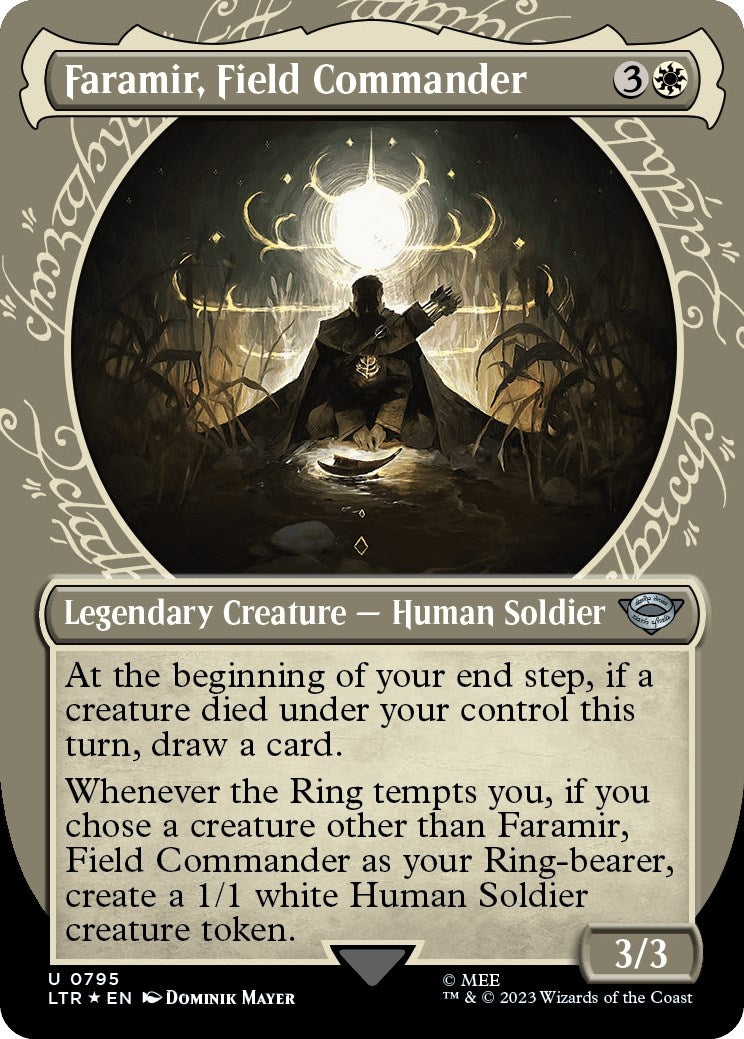 Image for Faramir, Field Commander (Showcase) (Surge Foil) (795) (Universes Beyond: The Lord of the Rings: Tales of Middle-earth) - Magic: The Gathering