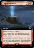 Image for Display of Power (Extended Art) (Surge Foil) (769) (Universes Beyond: The Lord of the Rings: Tales of Middle-earth) - Magic: The Gathering