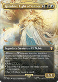 Image for Galadriel, Light of Valinor (Borderless) (Surge Foil) (542) (The Lord of the Rings: Tales of Middle-earth) - Magic: The Gathering