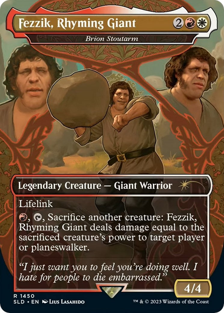 Image for Fezzik, Rhyming Giant - Brion Stoutarm (1450) (Secret Lair Drop Series) - Magic: The Gathering