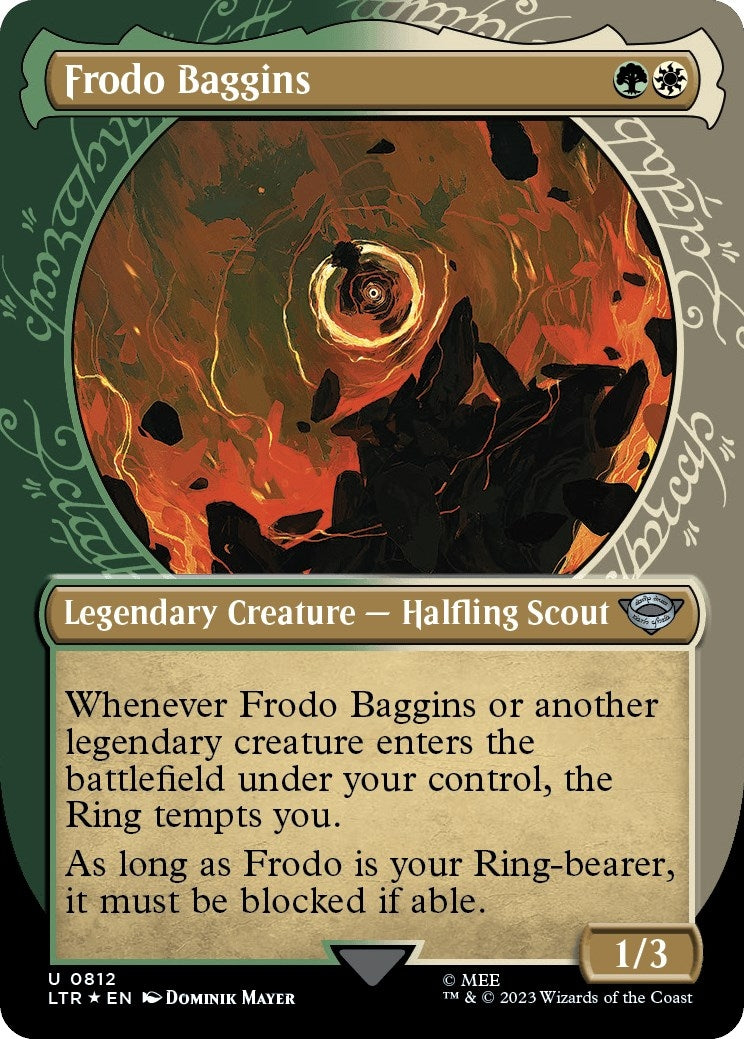 Image for Frodo Baggins (Showcase) (Surge Foil) (812) (Universes Beyond: The Lord of the Rings: Tales of Middle-earth) - Magic: The Gathering