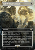 Image for Galadriel's Dismissal (Borderless) (Surge Foil) (544) (The Lord of the Rings: Tales of Middle-earth) - Magic: The Gathering