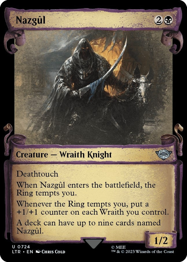 Image for Nazgul (0724) (Showcase Scrolls) (724) (Universes Beyond: The Lord of the Rings: Tales of Middle-earth) - Magic: The Gathering