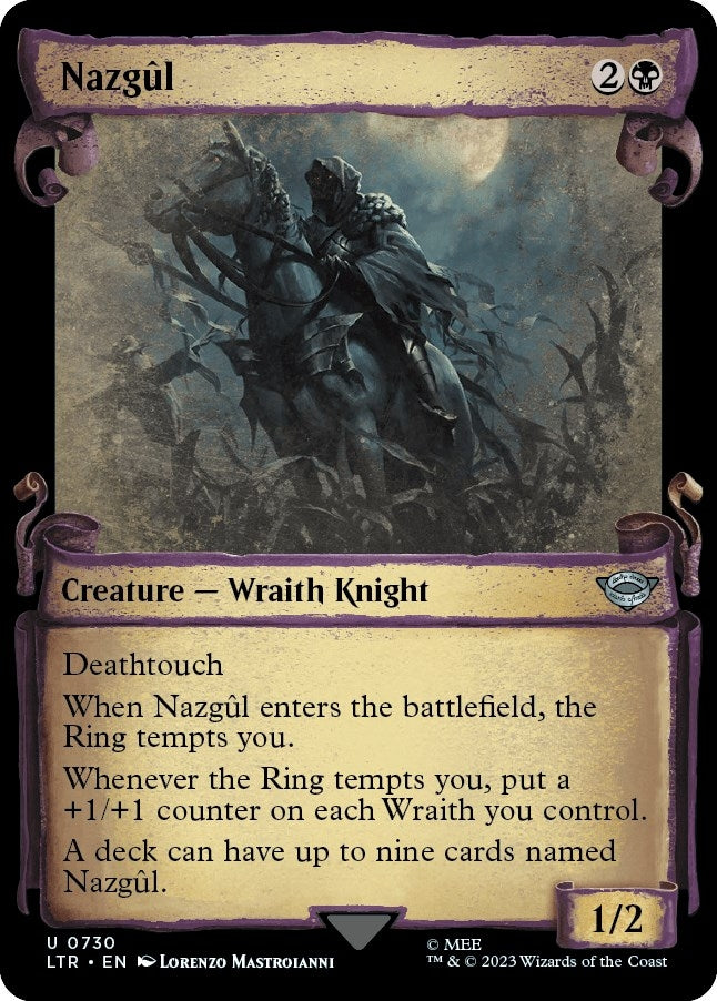 Image for Nazgul (0730) (Showcase Scrolls) (730) (Universes Beyond: The Lord of the Rings: Tales of Middle-earth) - Magic: The Gathering