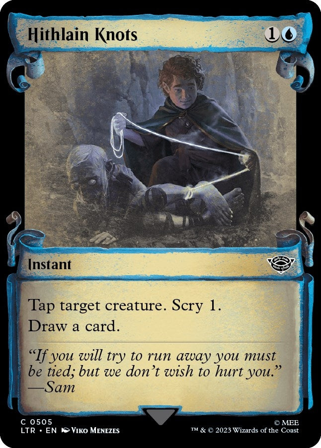 Image for Hithlain Knots (Showcase Scrolls) (505) (Universes Beyond: The Lord of the Rings: Tales of Middle-earth) - Magic: The Gathering