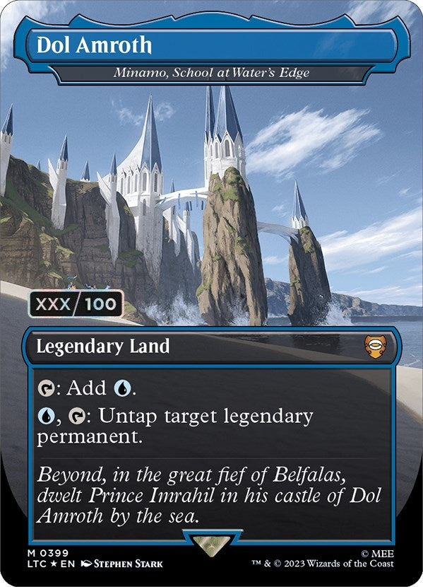 Image for Dol Amroth - Minamo, School at Water's Edge (Serial Numbered) (399) (The Lord of the Rings: Tales of Middle-earth) - Magic: The Gathering