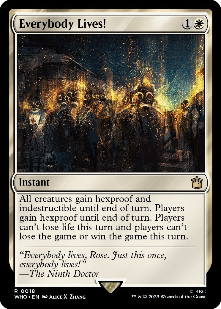 Image for Everybody Lives! (18) (Universes Beyond: Doctor Who) - Magic: The Gathering
