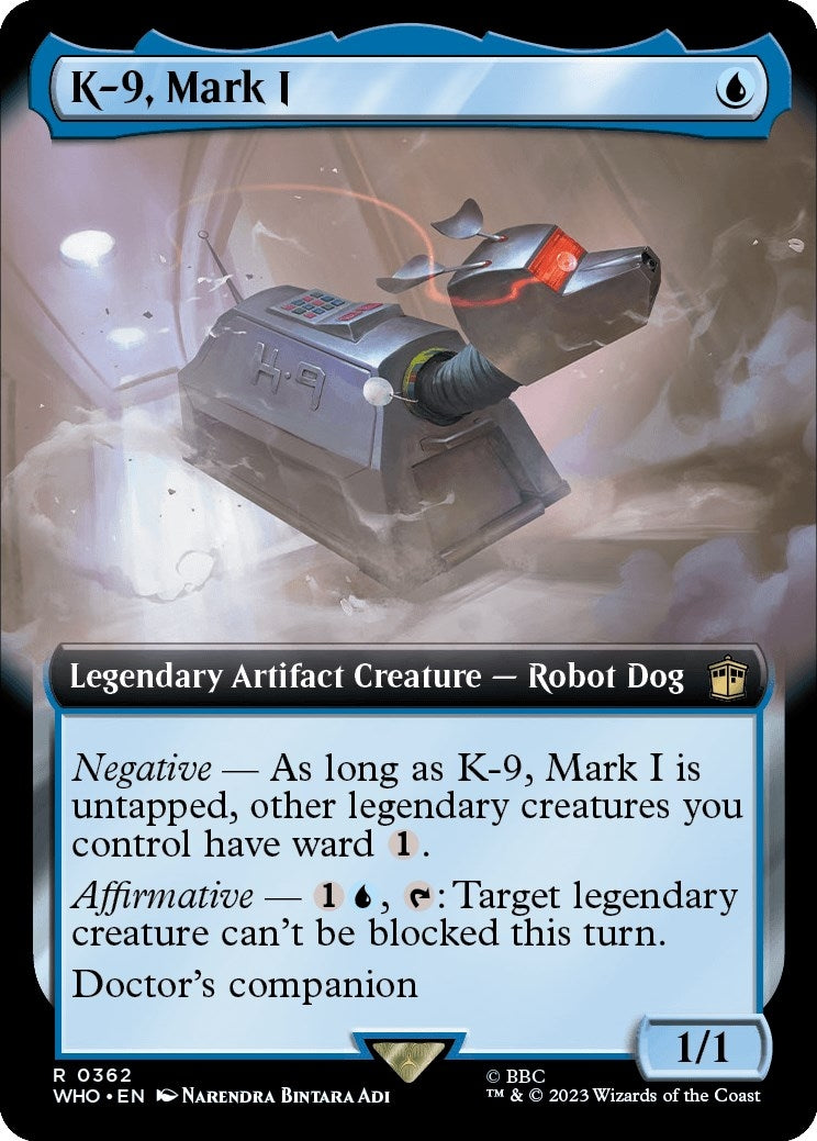 Image for K-9, Mark I (Extended Art) (362) (Universes Beyond: Doctor Who) - Magic: The Gathering