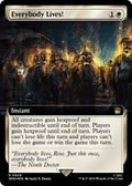 Image for Everybody Lives! (Extended Art) (Surge Foil) (929) (Universes Beyond: Doctor Who) - Magic: The Gathering