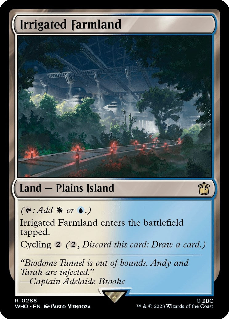 Image for Irrigated Farmland (288) (Universes Beyond: Doctor Who) - Magic: The Gathering