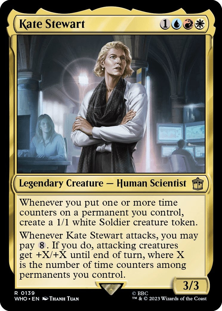 Image for Kate Stewart (139) (Universes Beyond: Doctor Who) - Magic: The Gathering