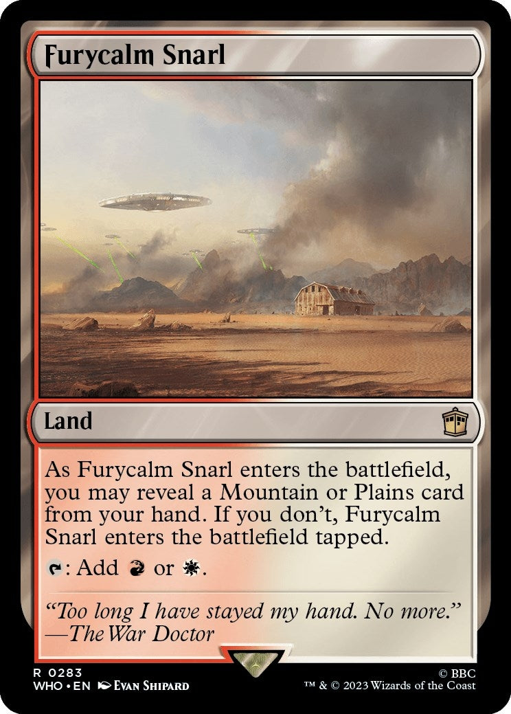 Image for Furycalm Snarl (283) (Universes Beyond: Doctor Who) - Magic: The Gathering