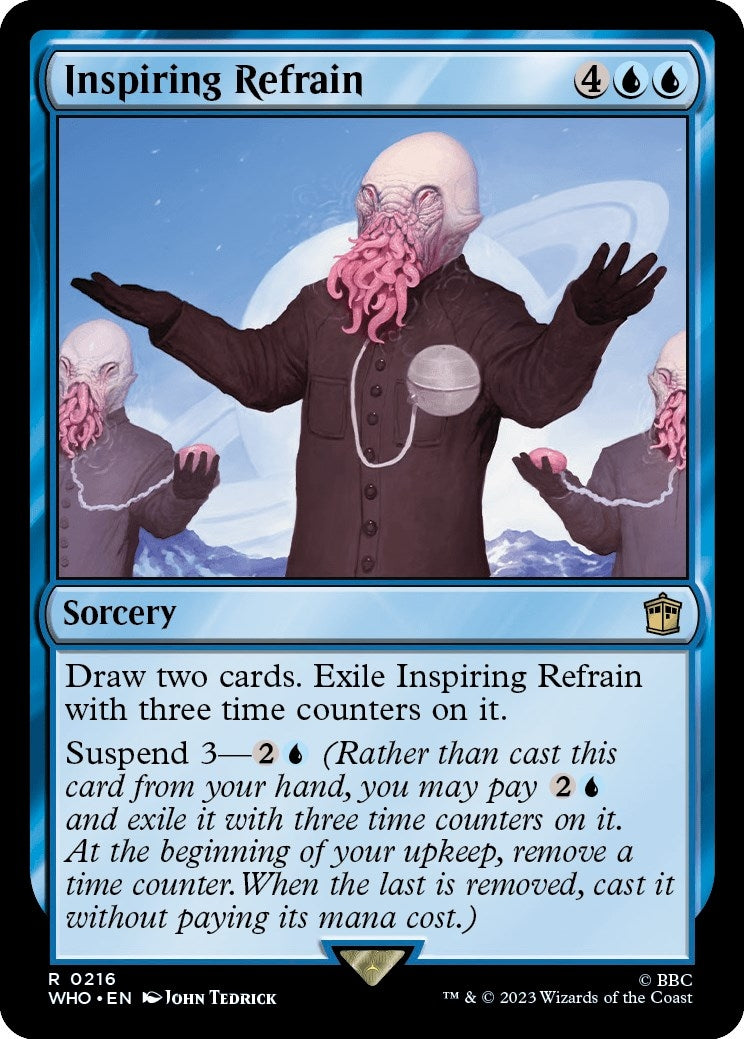 Image for Inspiring Refrain (216) (Universes Beyond: Doctor Who) - Magic: The Gathering