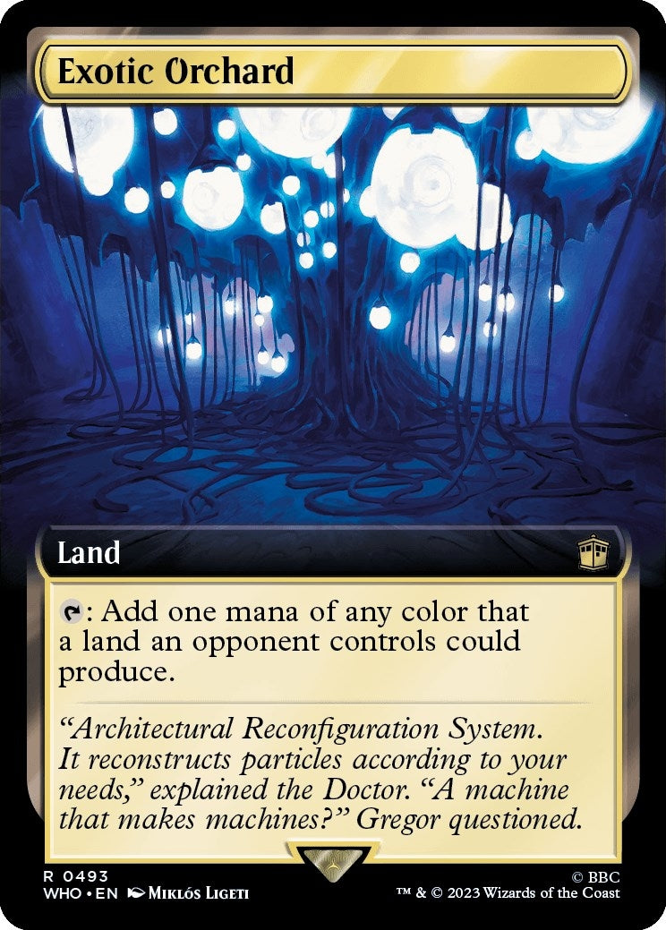 Image for Exotic Orchard (Extended Art) (493) (Universes Beyond: Doctor Who) - Magic: The Gathering