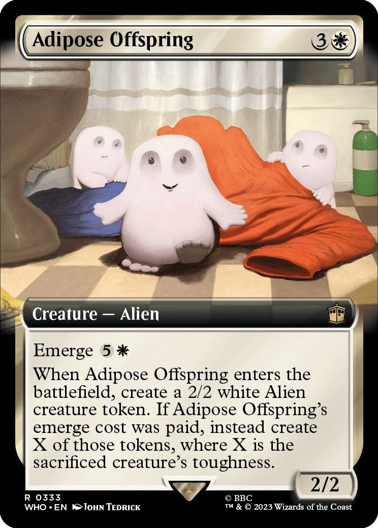 Image for Adipose Offspring (Extended Art) (333) (Universes Beyond: Doctor Who) - Magic: The Gathering
