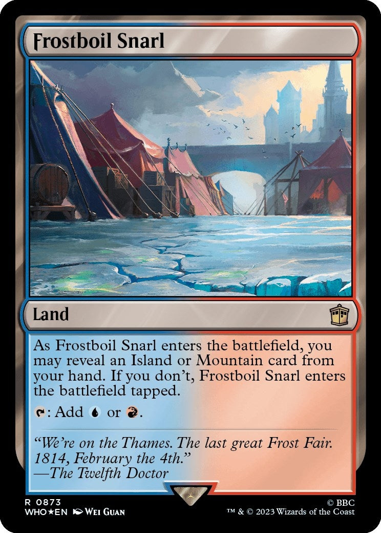 Image for Frostboil Snarl (Surge Foil) (873) (Universes Beyond: Doctor Who) - Magic: The Gathering