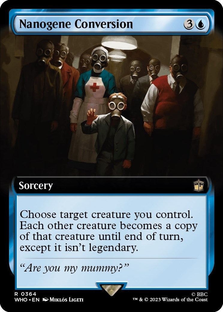 Image for Nanogene Conversion (Extended Art) (364) (Universes Beyond: Doctor Who) - Magic: The Gathering