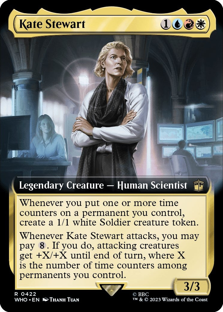 Image for Kate Stewart (Extended Art) (422) (Universes Beyond: Doctor Who) - Magic: The Gathering