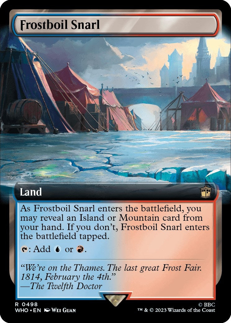 Image for Frostboil Snarl (Extended Art) (498) (Universes Beyond: Doctor Who) - Magic: The Gathering
