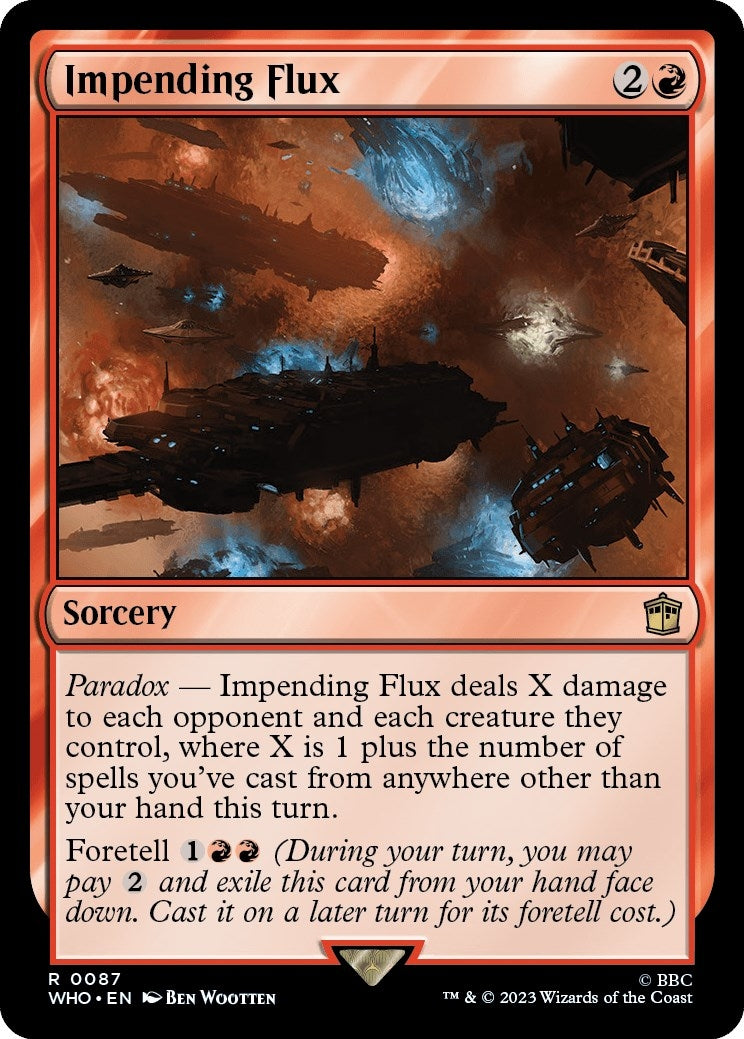 Image for Impending Flux (87) (Universes Beyond: Doctor Who) - Magic: The Gathering