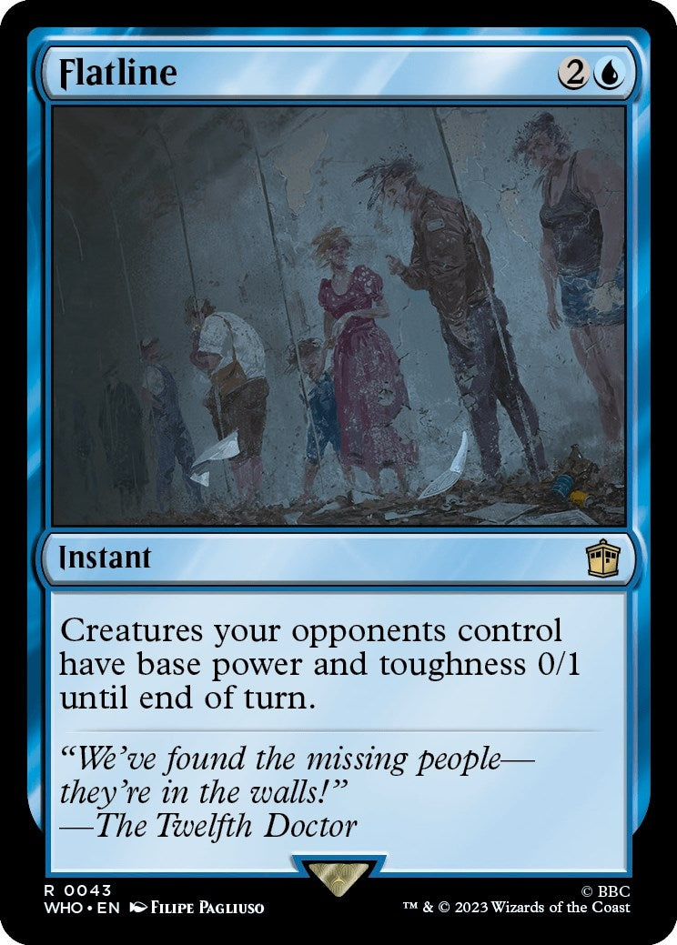 Image for Flatline (43) (Universes Beyond: Doctor Who) - Magic: The Gathering