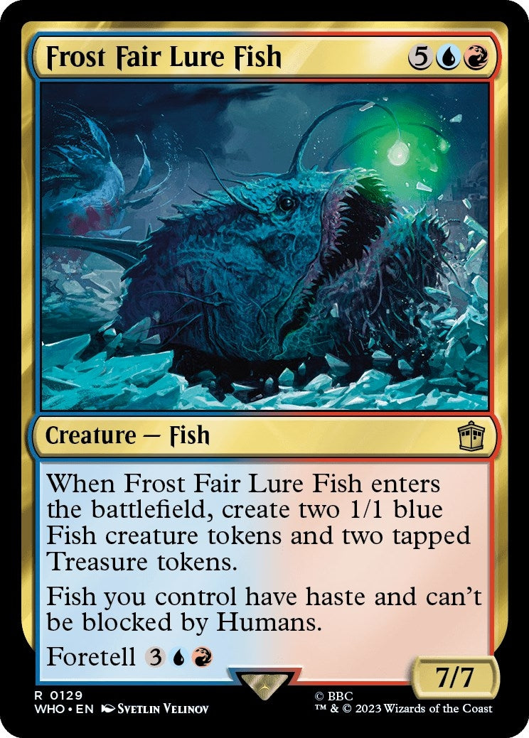 Image for Frost Fair Lure Fish (129) (Universes Beyond: Doctor Who) - Magic: The Gathering