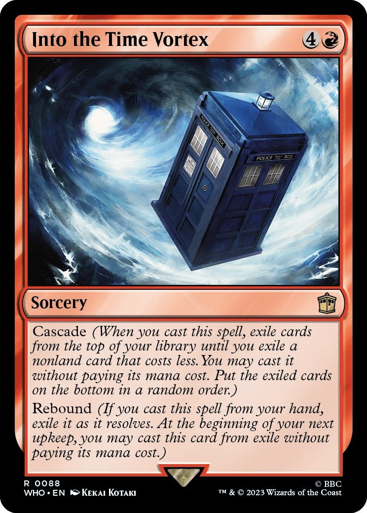 Image for Into the Time Vortex (88) (Universes Beyond: Doctor Who) - Magic: The Gathering