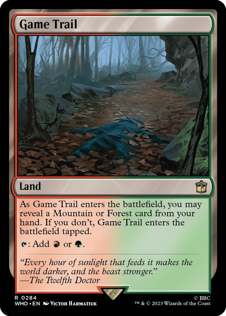 Image for Game Trail (284) (Universes Beyond: Doctor Who) - Magic: The Gathering