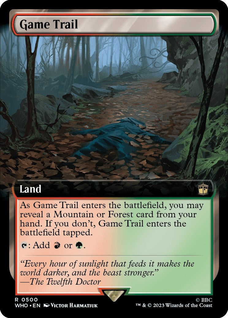 Image for Game Trail (Extended Art) (500) (Universes Beyond: Doctor Who) - Magic: The Gathering