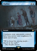 Image for Flatline (Extended Art) (Surge Foil) (949) (Universes Beyond: Doctor Who) - Magic: The Gathering