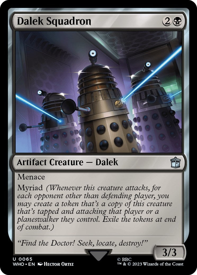 Image for Dalek Squadron (65) (Universes Beyond: Doctor Who) - Magic: The Gathering