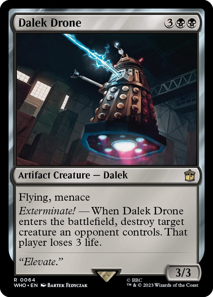 Image for Dalek Drone (64) (Universes Beyond: Doctor Who) - Magic: The Gathering